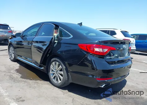 2017 Hyundai Sonata Sport z USA, uszkodzony, nr VIN 5NPE34AFXHH524990